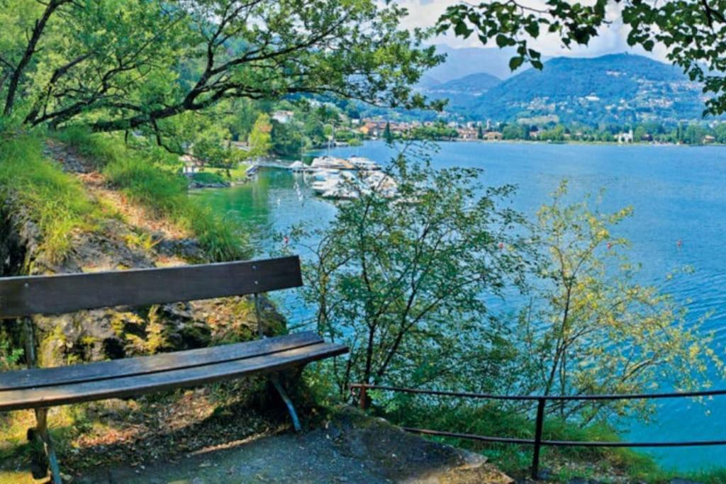 Tresa Bay House - Lugano Lake ลาเวนา ปอนเต เตรซา ภายนอก รูปภาพ