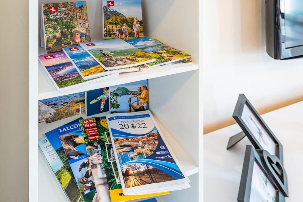 Tresa Bay House - Lugano Lake ลาเวนา ปอนเต เตรซา ภายนอก รูปภาพ